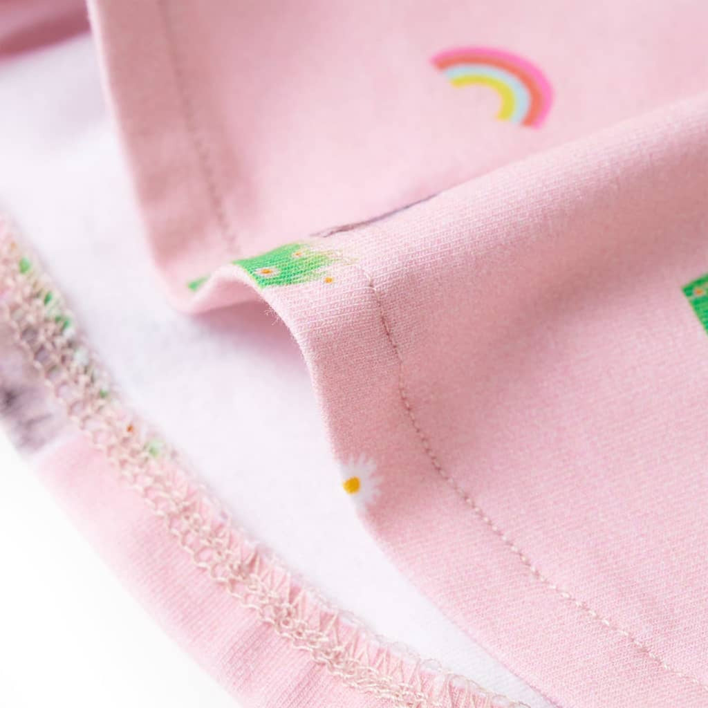 Shorts Cotton Light Pink 128 Kids' Bottoms Kids' Bottom Kids'Shorts Drawstring