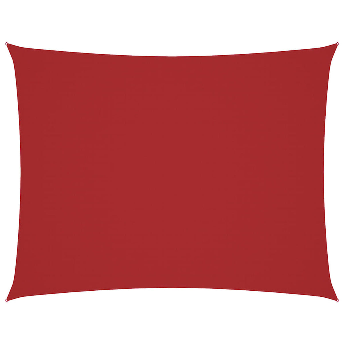 Sunshade Sail Oxford Fabric Red Water Resistant UV Resistant 400 x 600 cm