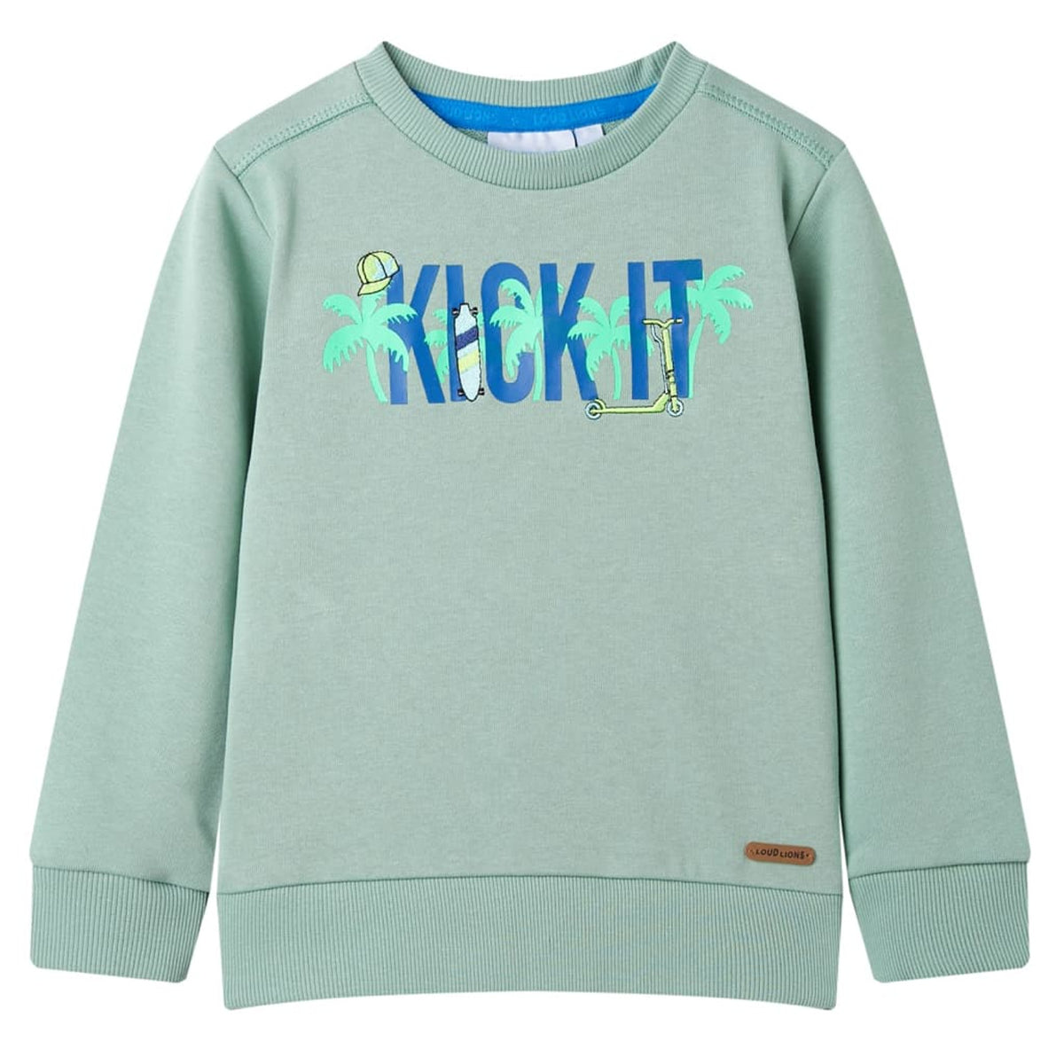 Sweatshirt Cotton Light Khaki 116 Kids Clothing Children's Top Kids Wear 116