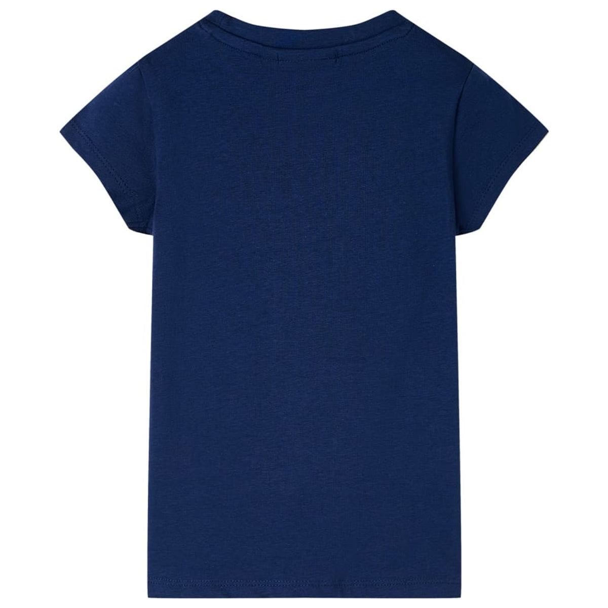 Kids T-Shirt Cotton Navy Blue 116 Children's Top Kids Clothing Kids Wear 116