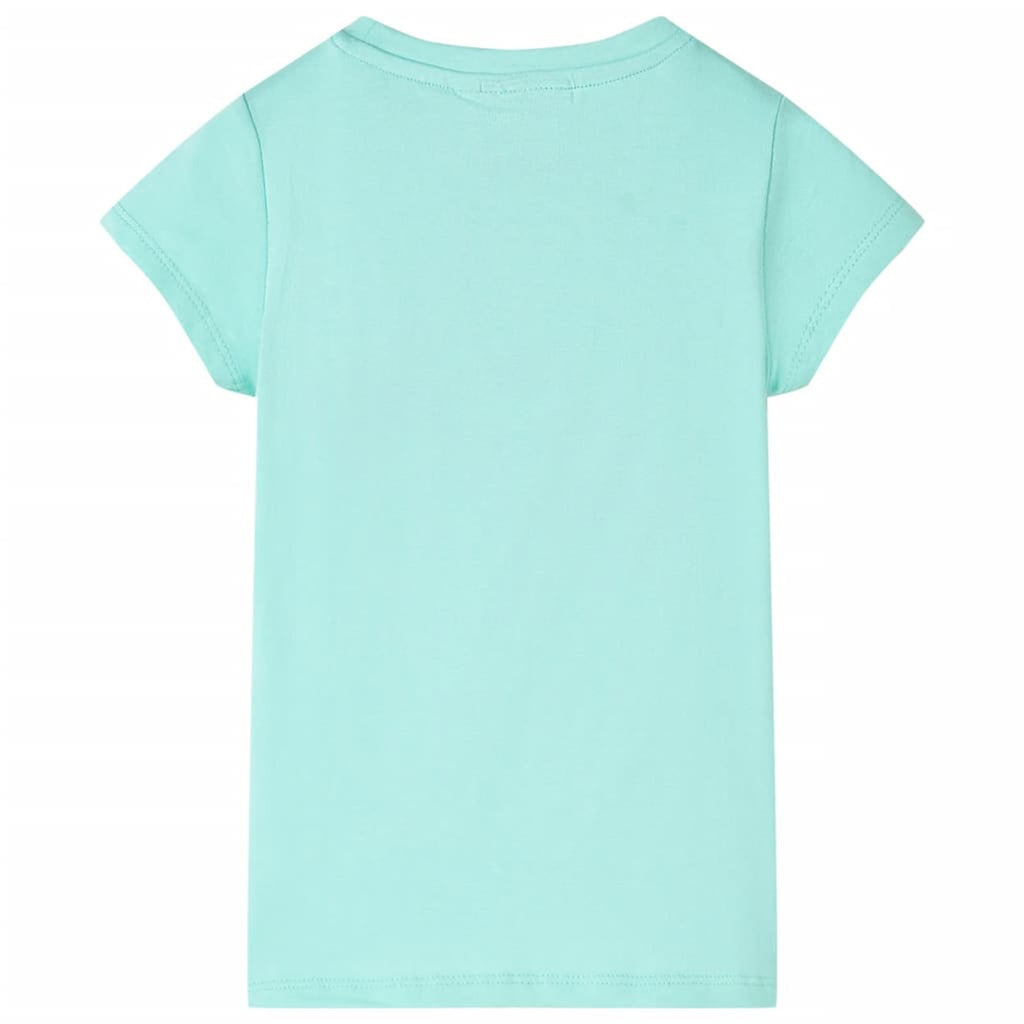 Kids T-Shirt Cotton Light Mint 116 Children's Top Kids Clothing Kids Variant 3