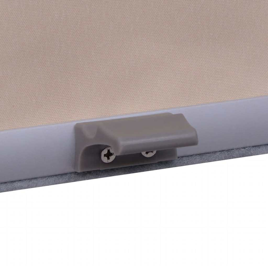 Roller Blind Blackout Fabric Beige 61.3 x 94 cm Window Shade Window Covering
