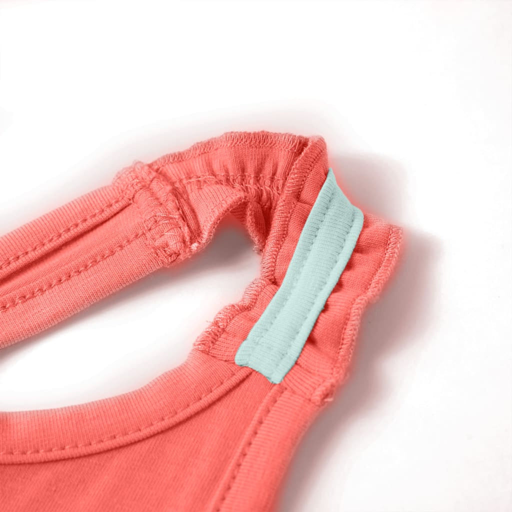 Kids'Tank Top Coral Cotton 116 Kids Clothing Children's Wear Kids Fashion 116