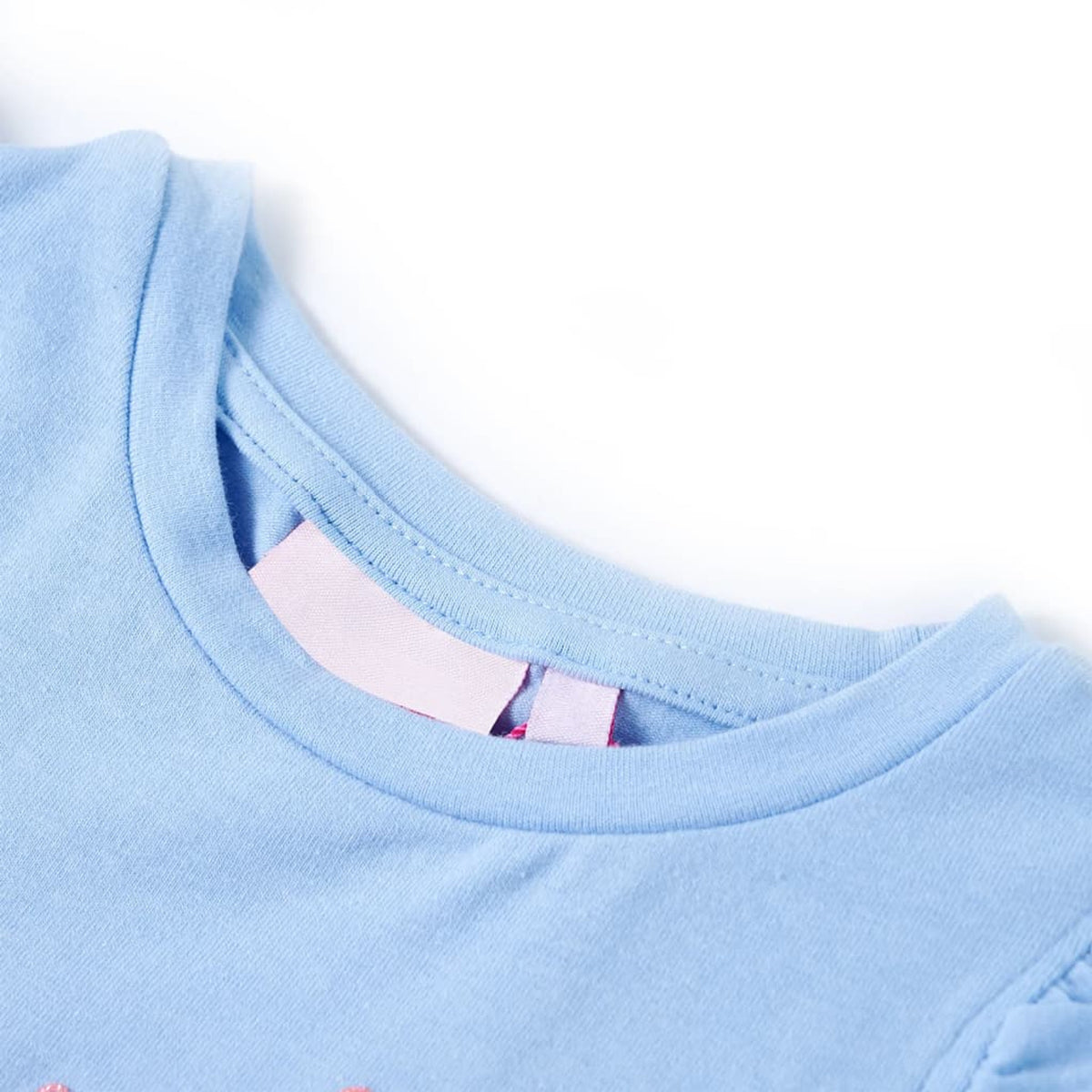 Kids T-Shirt Cotton Light Blue 104 Children's Top Kids Clothing Kids Wear