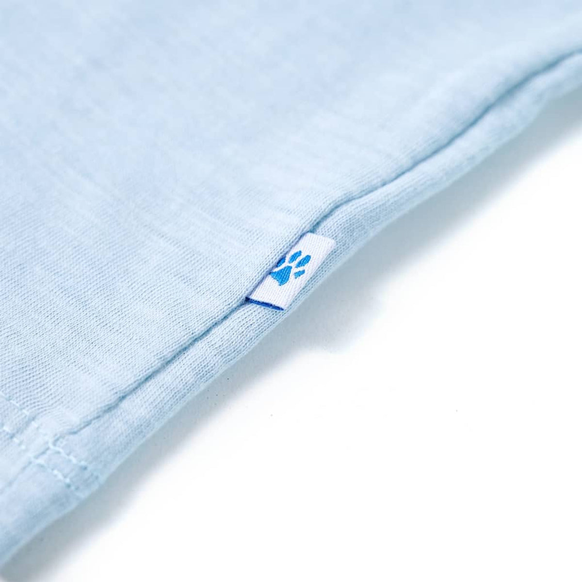 Kids T-Shirt Cotton Light Blue 128 Children's Top Kids Clothing Kids Variant 6
