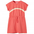 Dress Cotton Coral 116 Kids' Dresses Kids' Dresse Kids'Dress Drawstring 116