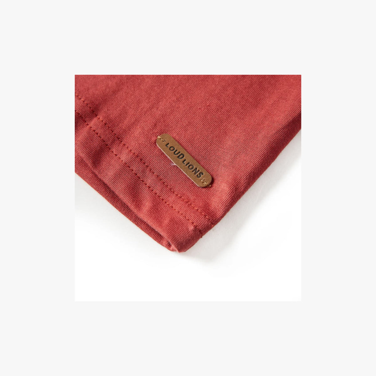 Kids T-Shirt Cotton Burnt Red 128 Children's Top Kids Clothing Kids Wear Long