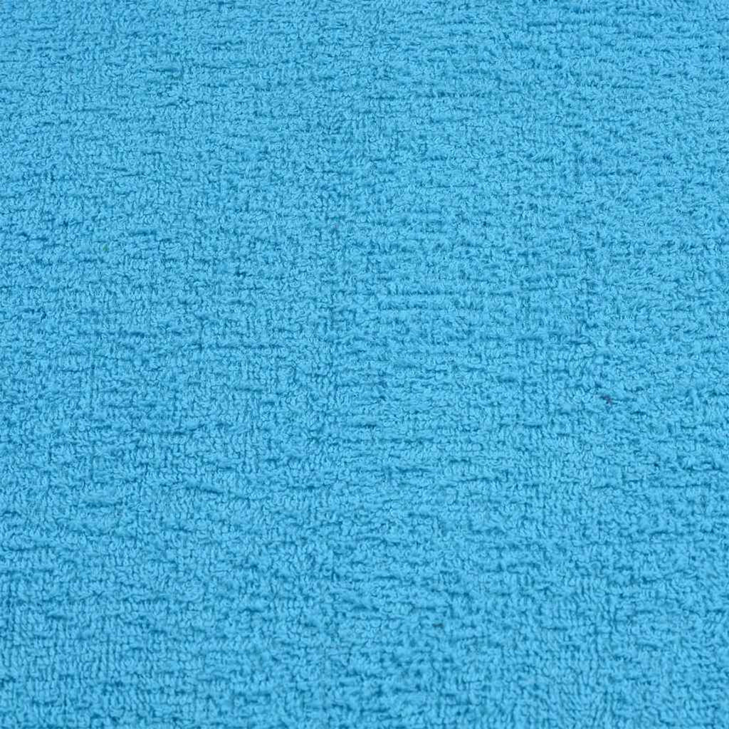 Towel Cotton Turquoise 140 x 70 cm Bathroom Bath Linen Home Towels 2 pcs