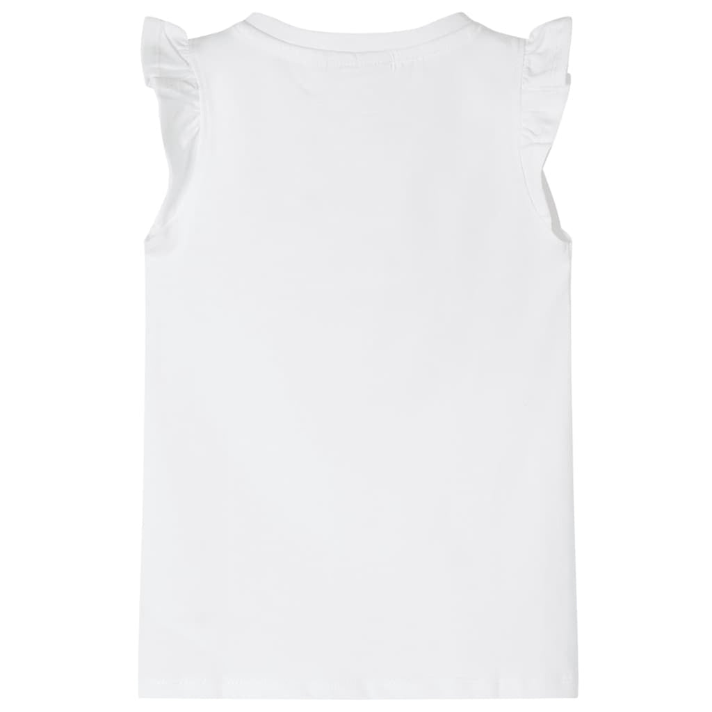 Kids T-Shirt Cotton White 104 Children's Top Kids Clothing Kids Wear Kids'