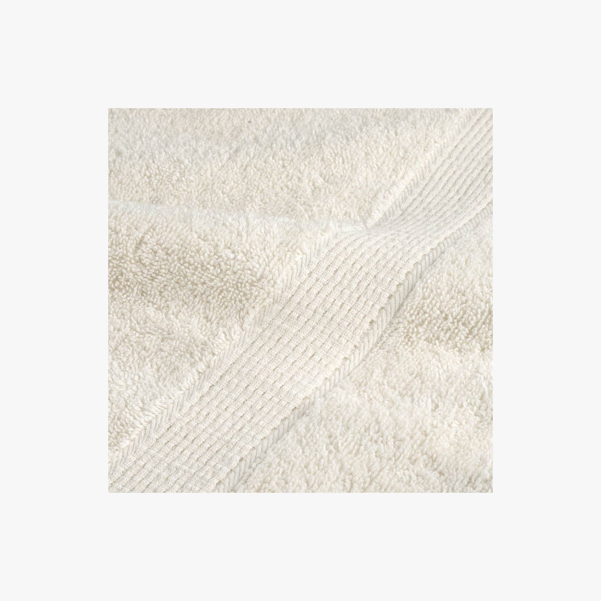 Towel Cotton Cream 30 x 30 cm Bathroom Bath Linen Home Towels 2 pcs Variant 2