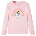 Sweatshirt Cotton Light Pink 104 Kids Clothing Children's Top Kids Wear 104