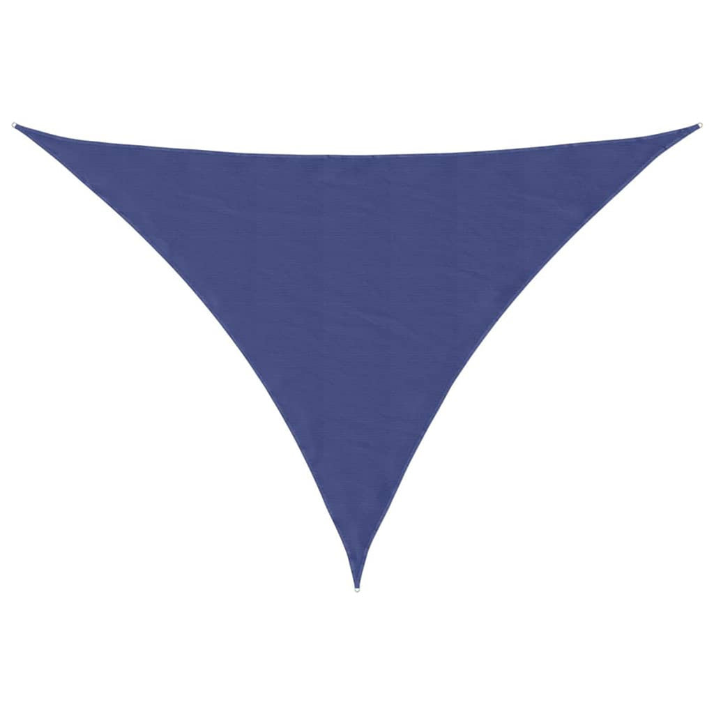 Sunshade Sail Oxford Fabric Blue Water Resistant UV Resistant 400 x 500 x 500