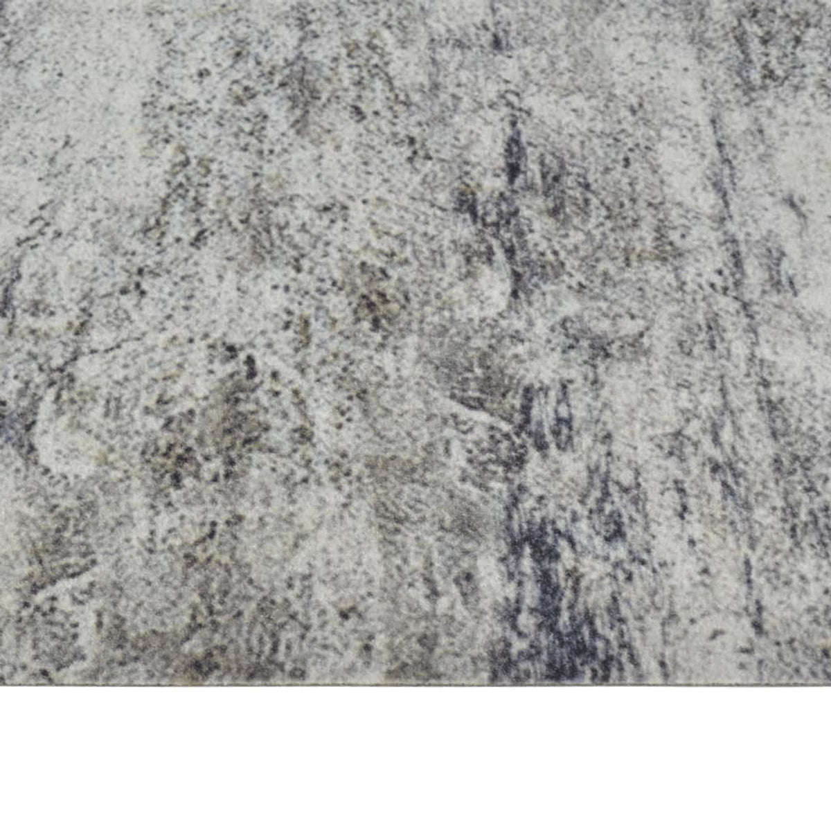 Rug Velvet (100% Polyamide) Grey 150 x 45 x 0.5 cm Floor Mat Home Variant 4