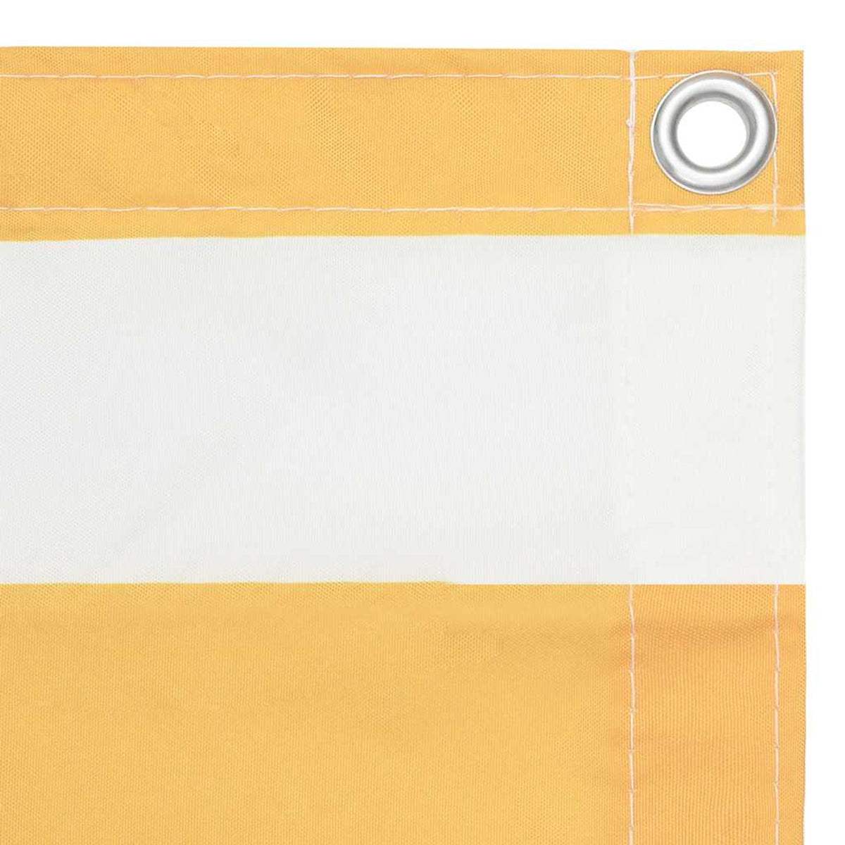 Balcony Screen Oxford Fabric White Waterproof UV Resistant 120 x 600 Variant 2