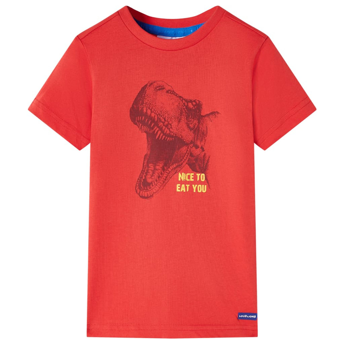 Kids T-Shirt Cotton Red 104 Children's Top Kids Clothing Kids Wear Kids' Tops