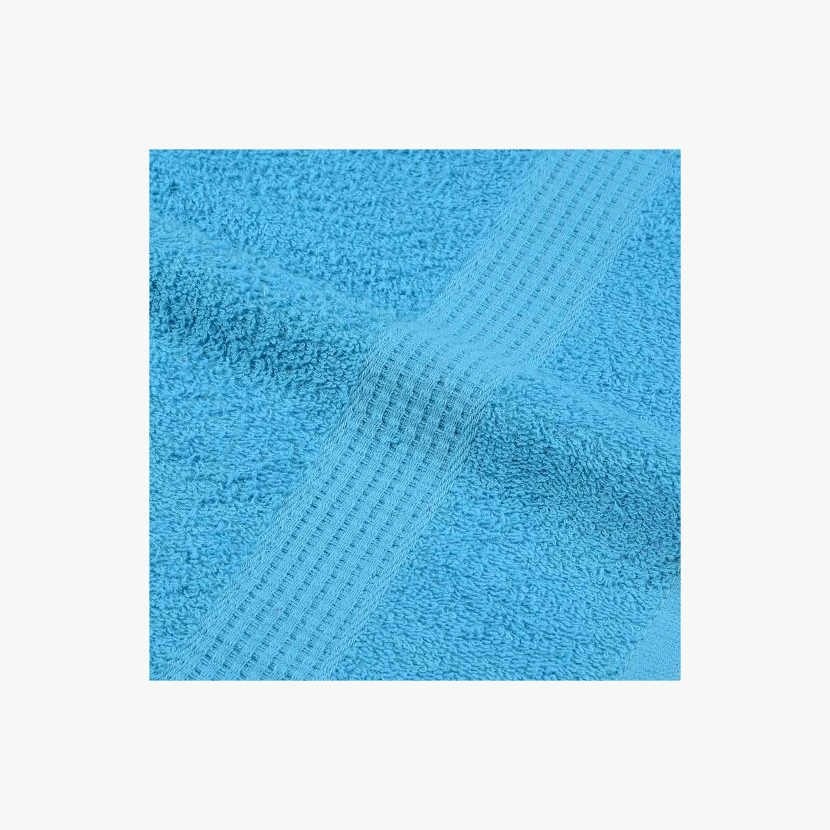 Towel Cotton Turquoise 200 x 80 cm Bathroom Bath Linen Home Towels 4 pcs Sauna