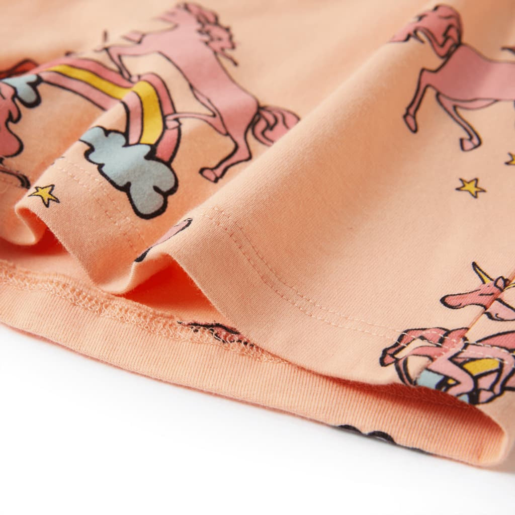 Kids' Sleepwear Cotton Light Orange 128 Kids'Pyjamas Short 128 (suitable for