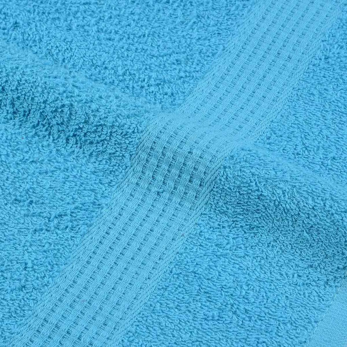 Towel Cotton Turquoise 30 x 50 cm Bathroom Bath Linen Home Bath Towels 8 Piece