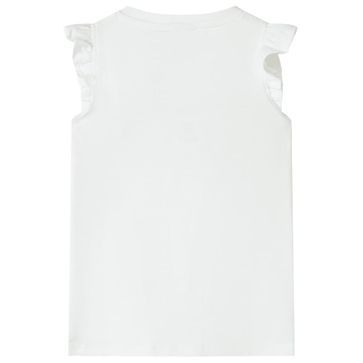 Kids T-Shirt Cotton Ecru 116 Children's Top Kids Clothing Kids Wear Kids' Tops