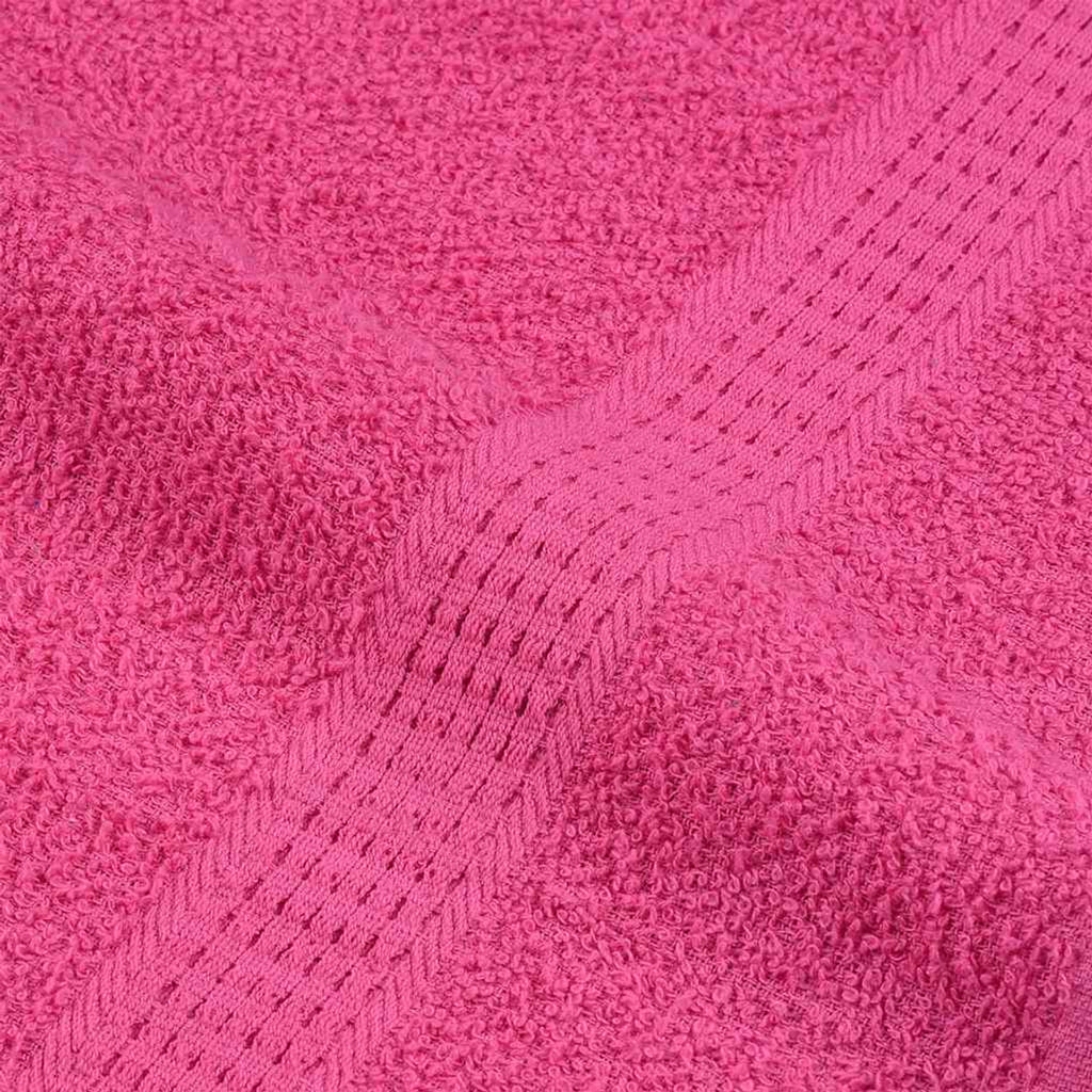 Towel Cotton Pink 140 x 70 cm Bathroom Bath Linen Home Towels 10 pcs Shower