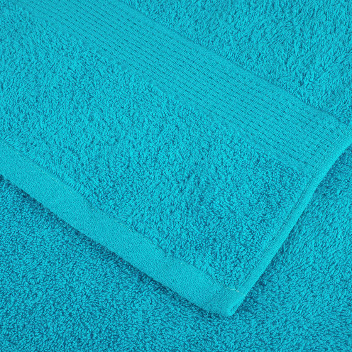 Towel Cotton Turquoise 50 x 30 cm Bathroom Bath Linen Home Towels 2 Variant 2