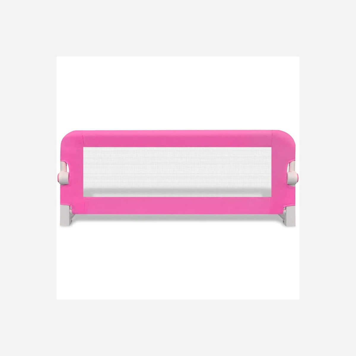 Toddler Safety Bed Rail Polyester Pink 102 x 36.5 x 42 cm Child Bed Guard 5x42cm