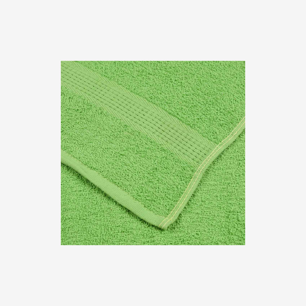 Towel Cotton Apple Green 140 x 70 cm Bathroom Bath Linen Home Towels 4 pcs