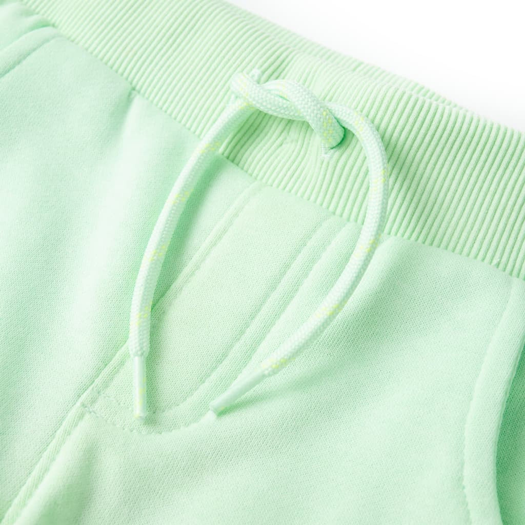 Kids'Sweatpants Bright Cotton Bright Green 104 Kids' Bottoms Kids' Bottom 104