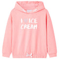 Sweatshirt Cotton Bright Pink 116 Kids Clothing Children's Top Kids Wear 116