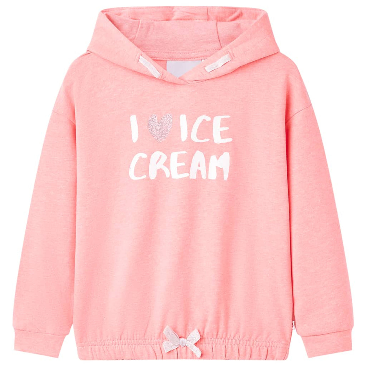 Sweatshirt Cotton Bright Pink 116 Kids Clothing Children's Top Kids Wear 116