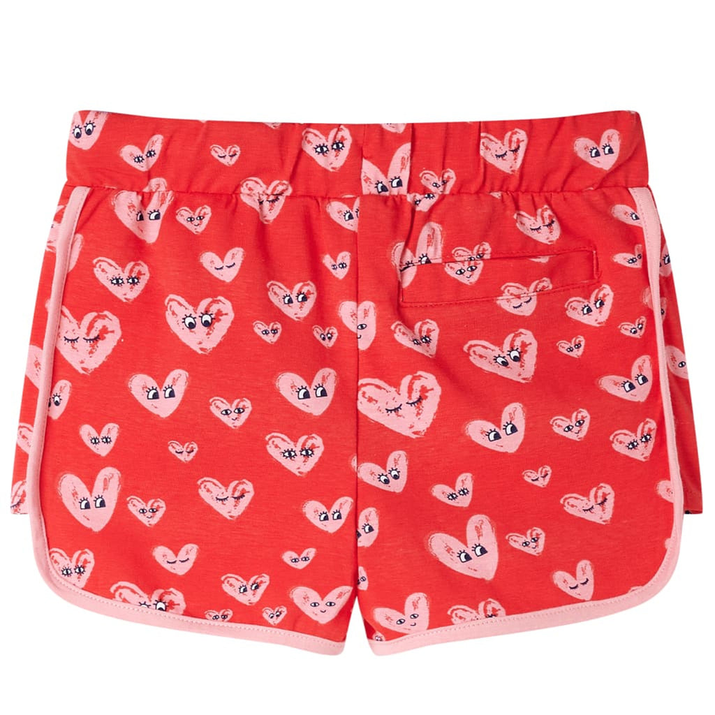 Shorts Cotton Red 116 Kids' Bottoms Kids' Bottom Kids'Shorts Drawstring 116