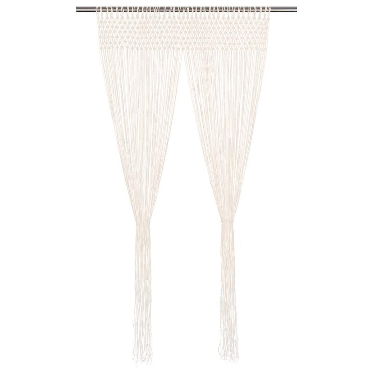 Curtain Cotton Cream 240 x 140 cm Window Dressing Home Furnishings Curtains