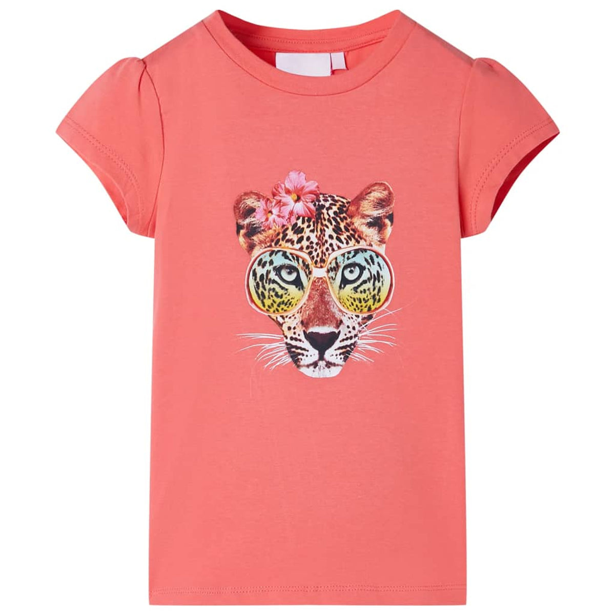 Kids T-Shirt Cotton Coral 116 Children's Top Kids Clothing Kids Wear Variant 2