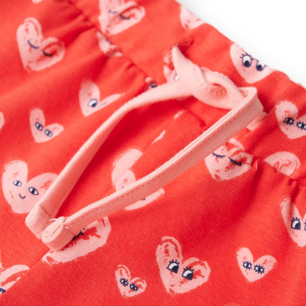 Shorts Cotton Red 140 Kids' Bottoms Kids' Bottom Kids'Shorts Drawstring 140