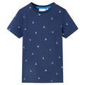 Kids T-Shirt Cotton Dark Blue 128 Children's Top Kids Clothing Kids Variant 2
