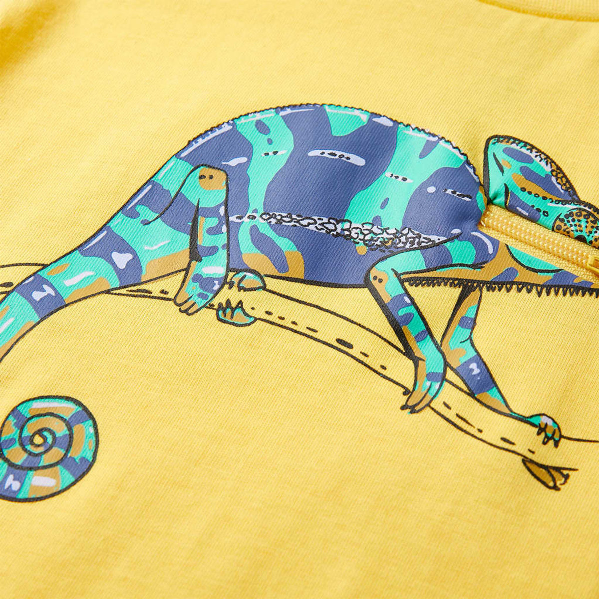 Kids T-Shirt Cotton Light Ochre 116 Children's Top Kids Clothing Kids Wear