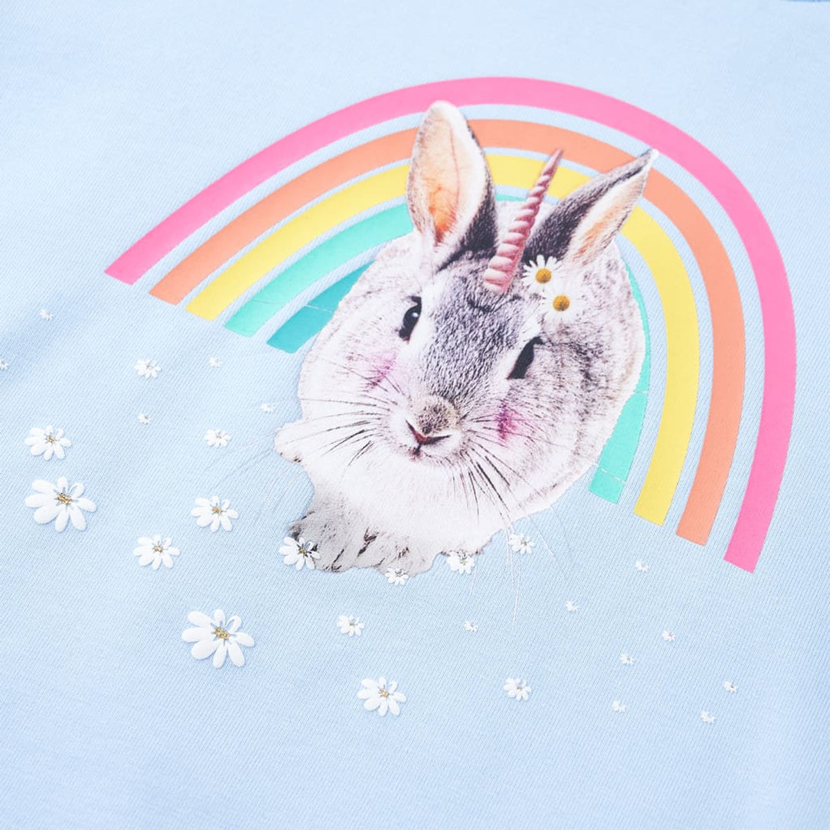 Sweatshirt Cotton Light Blue 116 Kids Clothing Children's Top Kids Wear 116
