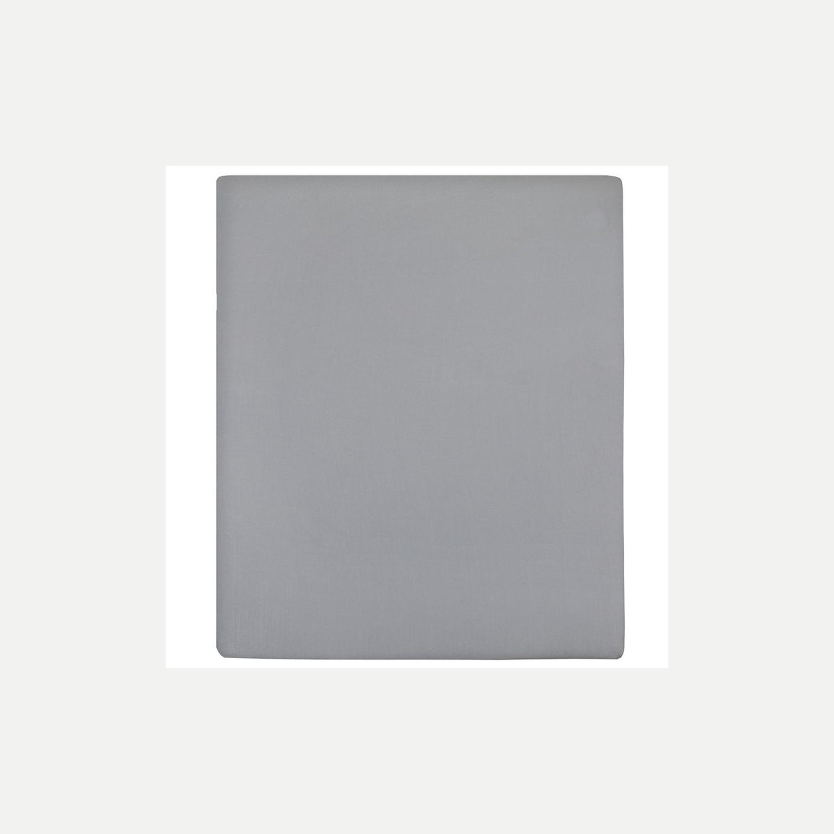 Jersey Fitted Sheet Cotton Grey 200 x 180 cm Bedroom Furniture Bedstead