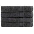 Towel Cotton Anthracite 200 x 80 cm Bathroom Bath Linen Home Towels Variant 2
