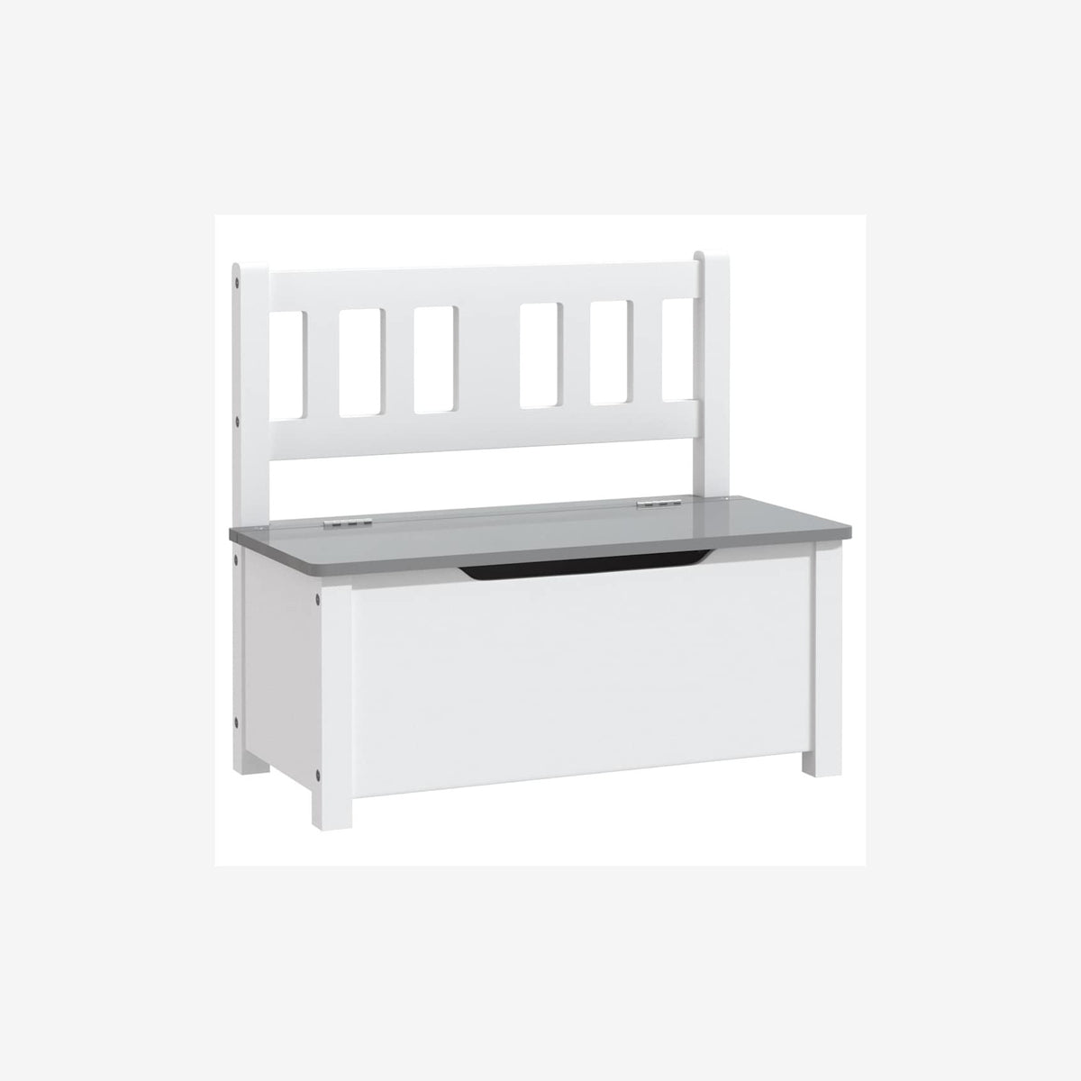 Table Mdf White 60 x 50 x 48 cm Furniture Home Dining Baby Toddler Variant 3