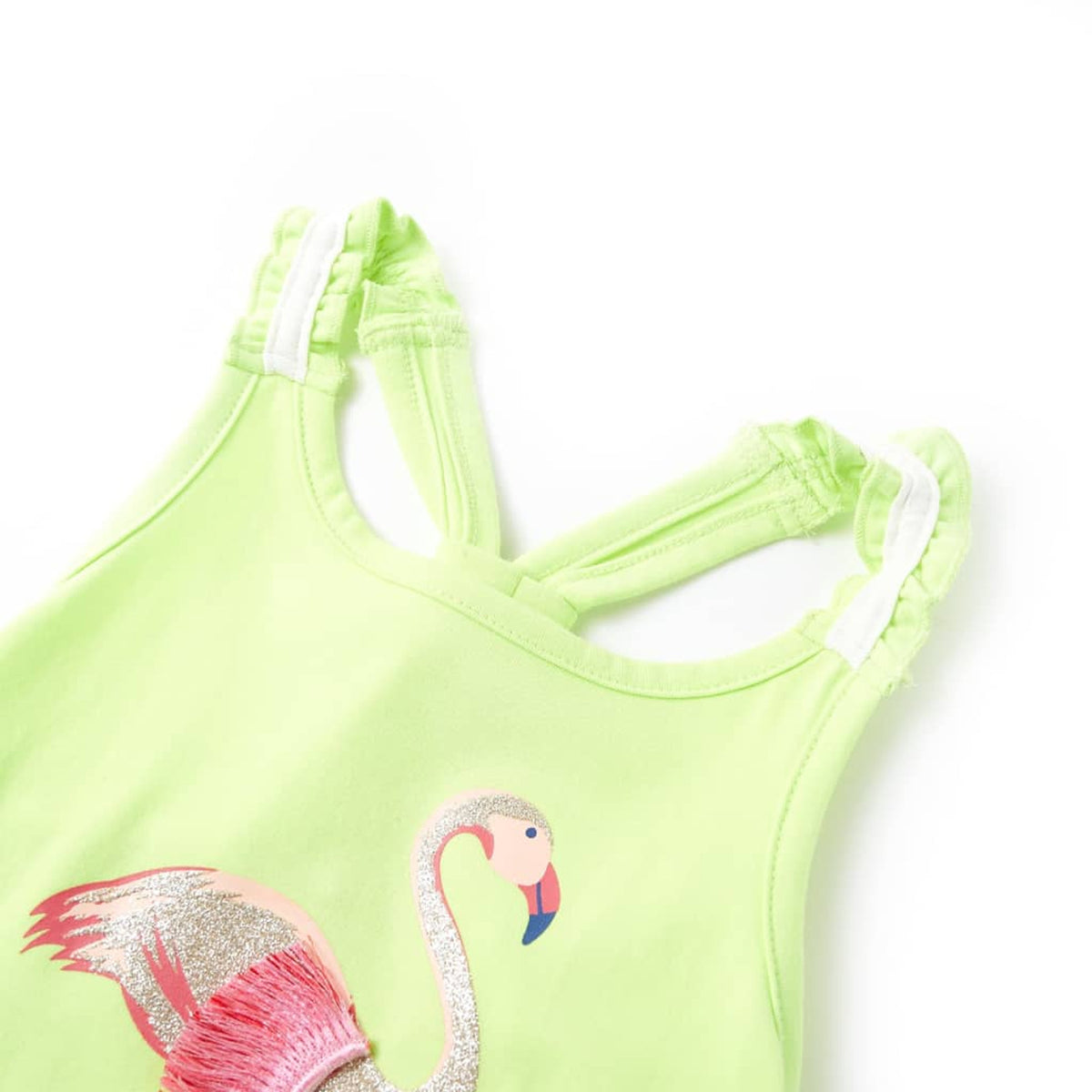 Kids'Tank Top Neon Cotton Neon Yellow 128 Kids Clothing Children's Wear 128
