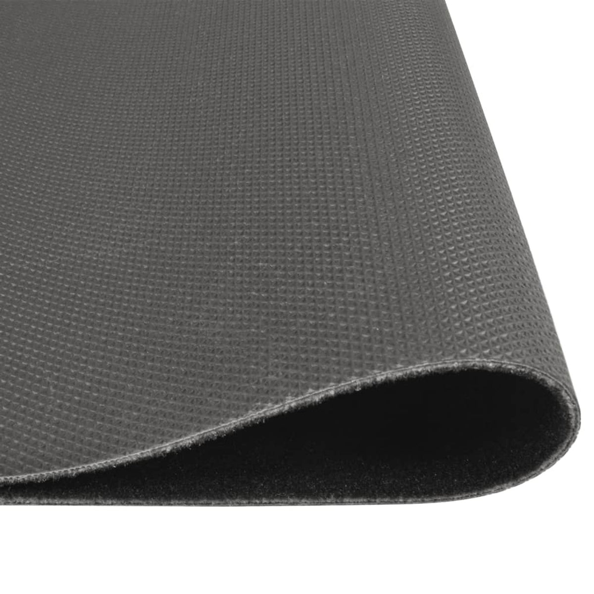 Rug Velvet (100% Polyamide) Black 180 x 60 x 0.5 cm Floor Mat Home Variant 3