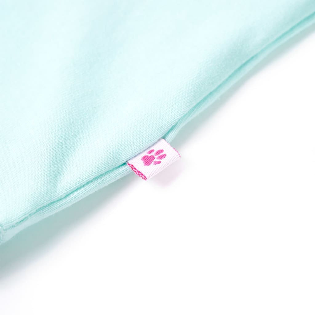 Kids T-Shirt Cotton Light Aqua 140 Children's Top Kids Clothing Kids Wear 140