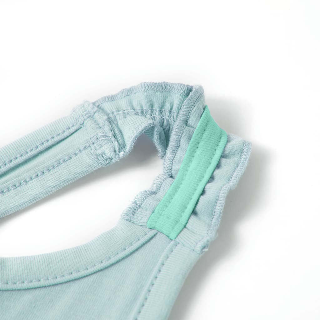 Kids'Tank Top Light Mint Cotton 104 Kids Clothing Children's Wear Kids Fashion