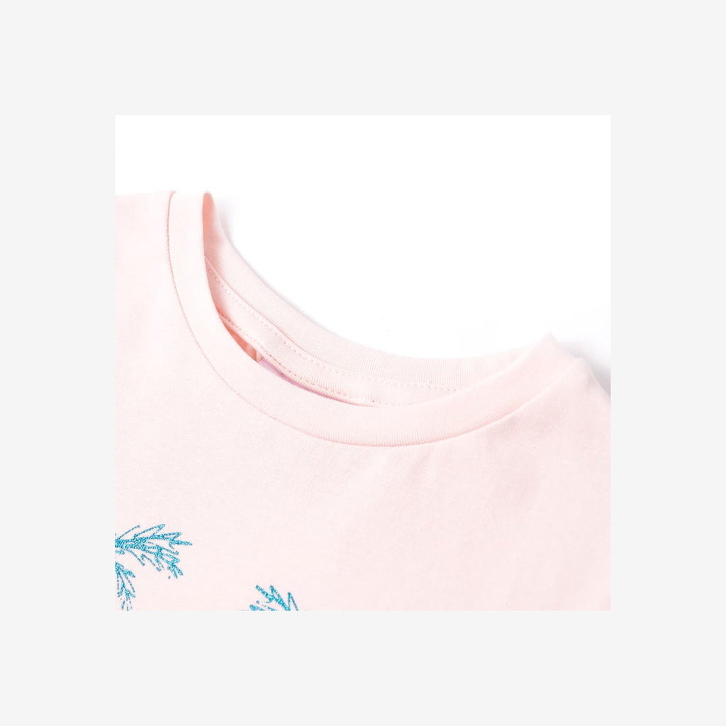 Kids T-Shirt Cotton Soft Pink 92 Children's Top Kids Clothing Kids Wear 92