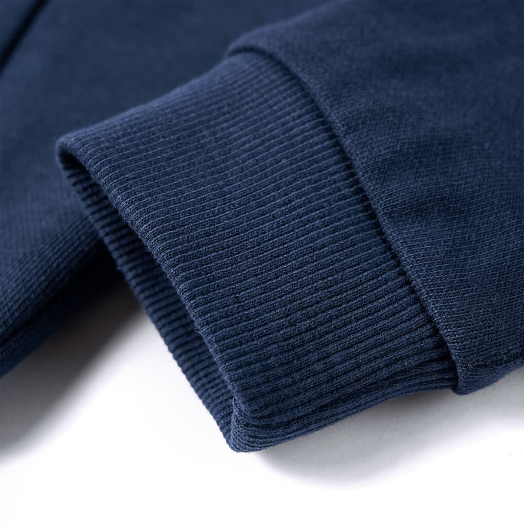 Sweatshirt Cotton Navy Melange 128 Kids Clothing Children's Top Kids Wear 128