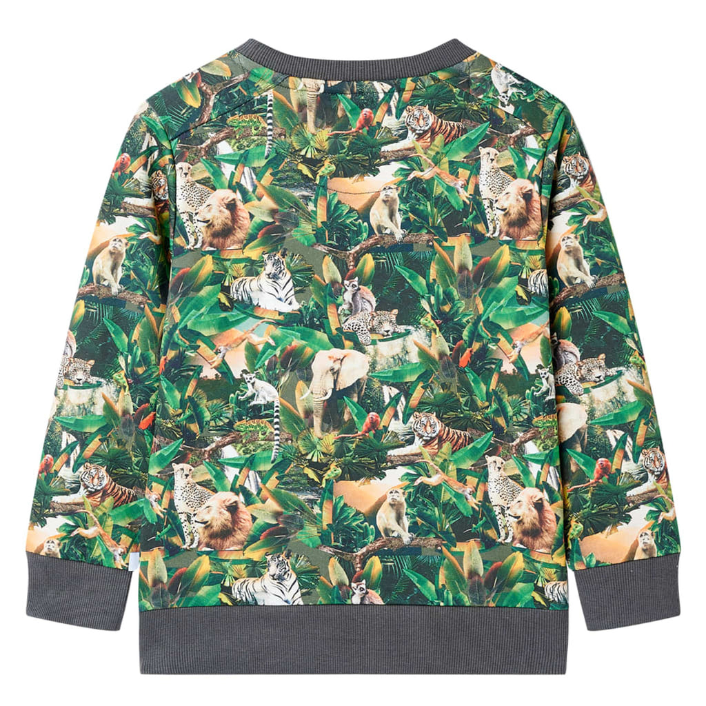 Sweatshirt Cotton Old Petrol 116 Kids Clothing Children's Top Kids Wear 116