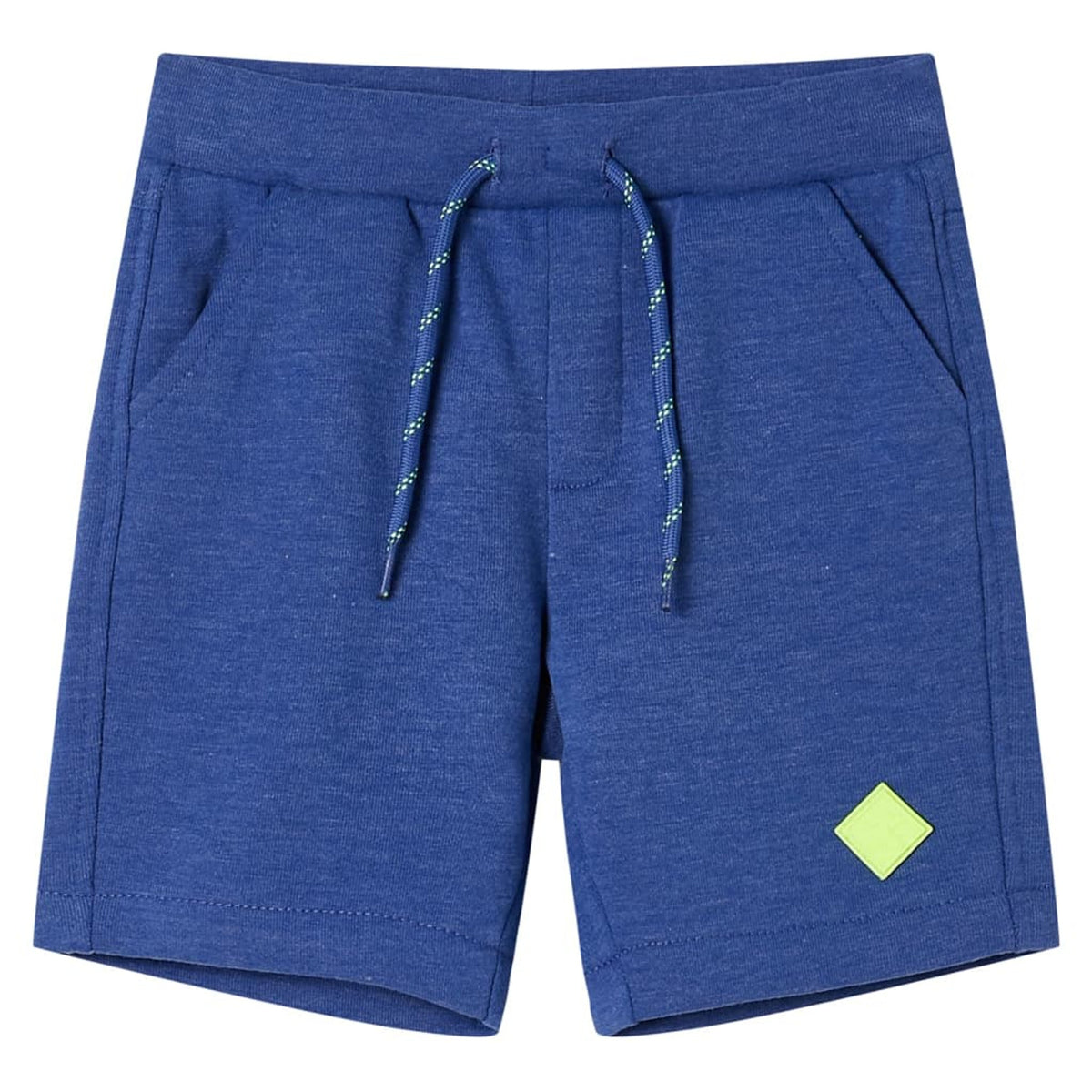 Shorts Cotton Blue Melange 128 Kids' Bottoms Kids' Bottom Kids'Shorts