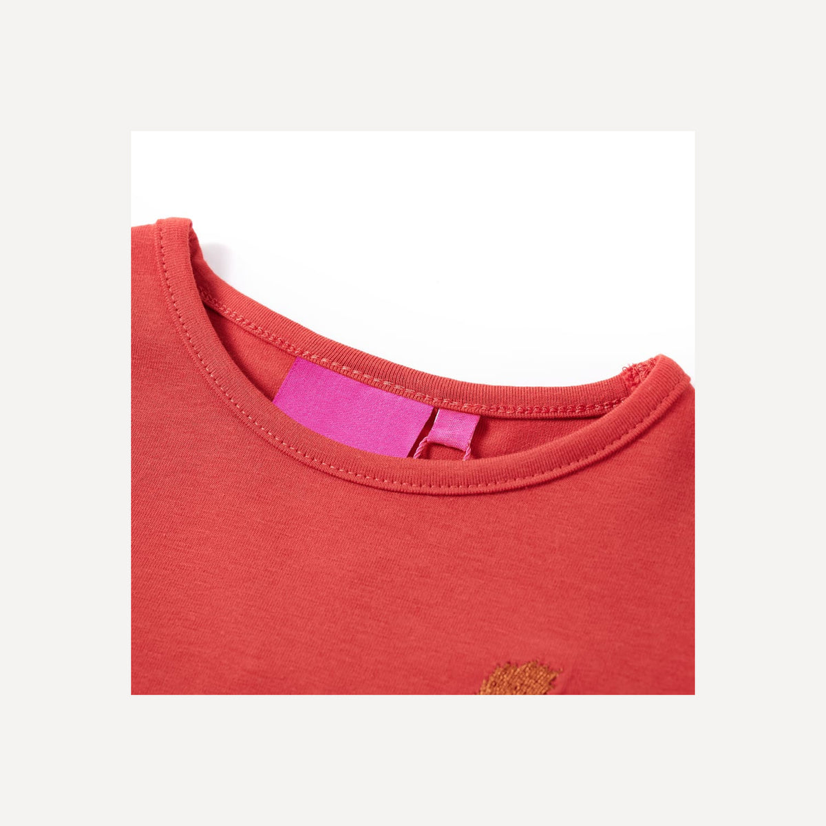 Kids T-Shirt Cotton Burnt Red 92 Children's Top Kids Clothing Kids Variant 2