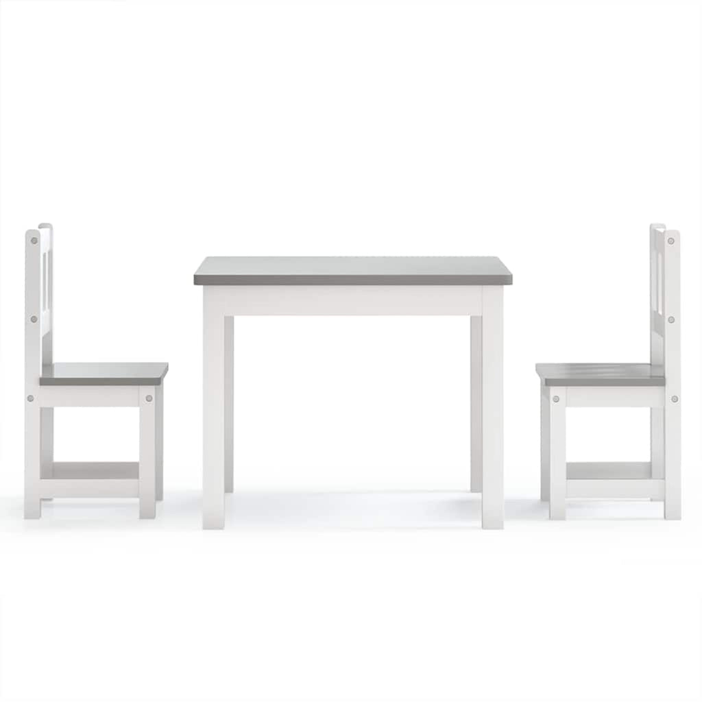 Table Mdf White 60 x 50 x 48 cm Furniture Home Dining Baby Toddler Furniture